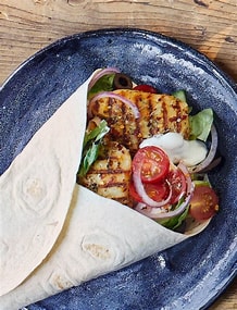 Halloumi Wrap